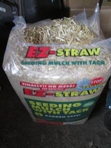 EZ straw seeding mulch with tack 600sq ft