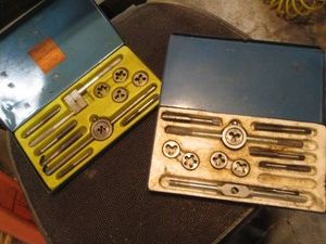 (2) tap and die sets