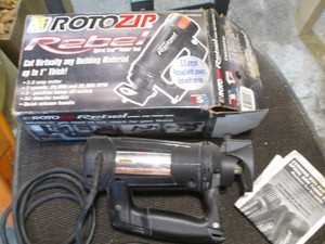 Rotozip rebel spiral saw in original box