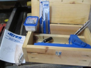 Kreg j4 master system with drill bits and hardwood screws