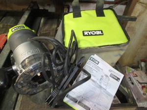 Ryobi electric plunge router with case