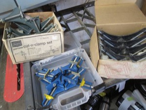 Corner clamp sets