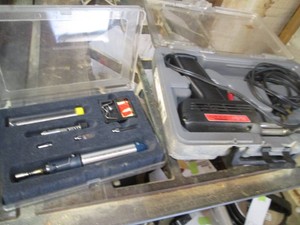 Weller soldering iron plus pencil torch soldering iron