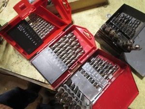 Collection of assorted Drill bits