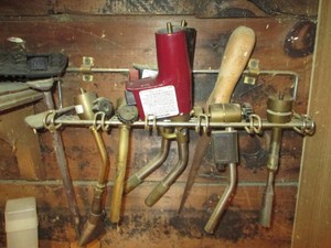 Variety of assorted torch heads