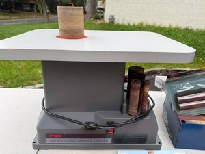 Ryobi OSS 450 Sander, Sanding Sleeves & Woodworking Books Mixed Lot