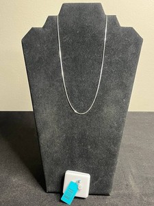 925 Sterling Silver Moissanite Pendant & Necklace 0.61 CTW - pendant $139.99 retail tag