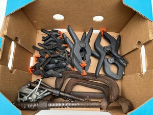 Mixed Lot Assorted Spring, C- & Screw Clamps