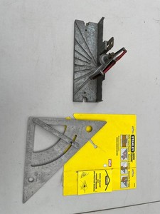 Vintage Stanley H114 Miter Box & 46-052 Quick Square Set