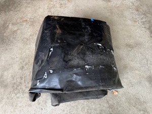 Black Utility Tarp Protective Cover
