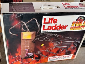 Full Security Life Ladder Instant Fire Escape Model 2F-1 15 Foot