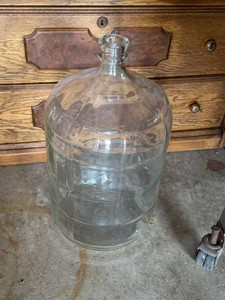 Clear Glass 5 Gallon Carboy Fermentation Jug Bottle Demijohn