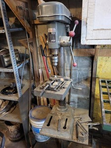 Blackhawke DP-58 Floor Drill Press 58in Vintage 1975 Taiwan