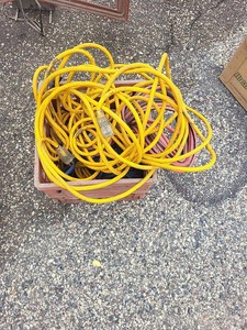 Assorted Extension Cords Heavy Duty Shop Garage Outdoor Mixed Lot