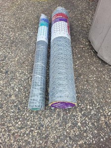 Yardworks Galvanized Poultry Netting & Hardware Cloth Rolls