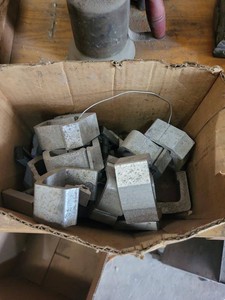 Lot of Assorted Cast Aluminum Industrial C Clamps Beam Style