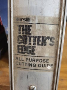 The Cutters Edge All Purpose Cutting Guide Aluminum Straightedge