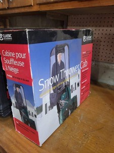 Classic Accessories Snow Thrower Cab Universal Snowblower Enclosure