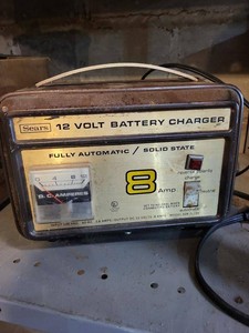 Sears 12 Volt 8 Amp Automatic Battery Charger Model 608.71280