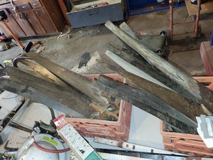 Lot of Assorted Vintage Hand Saws Crosscut Rip Panel Carpenter