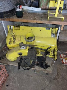 John Deere Front Mount Snowblower Attachment w Chute & Drive Parts