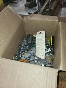 Lot of Assorted Utility Knives Pliers Glass Cutter Razor Blades