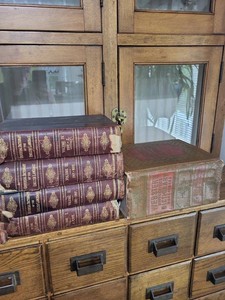 Antique Dictionary Book Lot Universal Dictionary & Websters Unabridged
