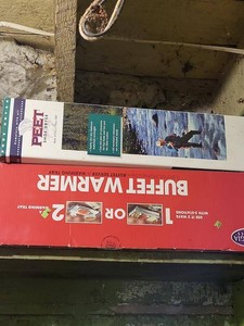 PEET Shoe Dryer & Nostalgia Buffet Warmer Tray Boxed Appliance Lot