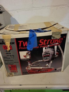 Wagner Twin Stroke 9140S Piston Pump Paint Sprayer In Box