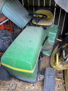 John Deere Riding Lawn Tractor with Mower Deck Parts Repair
