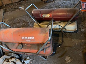 Portable Torpedo Fuel Heaters CO-OP & Amoco Sta-Warm Lot