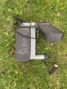 Sunny Mini Stepper Exercise Machine w LCD Monitor Resistance Bands