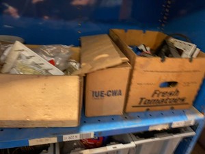 Group Electrical Parts Lot Leviton Outlets Plates Boxes Controls