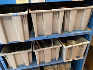 Group Assorted Industrial Hardware Fasteners Anchors Electrical Parts