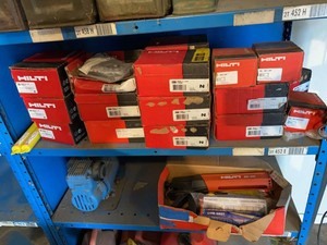 Group Hilti Anchor Bolts Inserts & Fastening Supplies Mixed Sizes