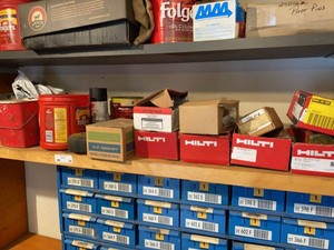 Group Hilti Red Head O-Z Gedney Assorted Industrial Hardware