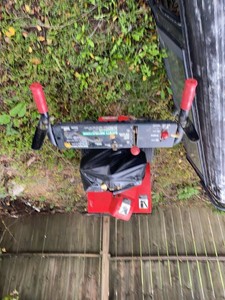 Bolens 8HP 24in Two-Stage Snow Blower Walk-Behind Untested
