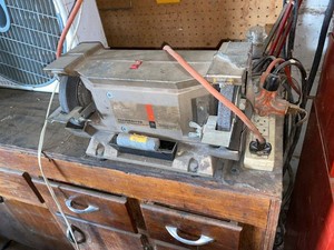Toastmaster Big 6 Bench Grinder 6in McGraw-Edison Double Wheel
