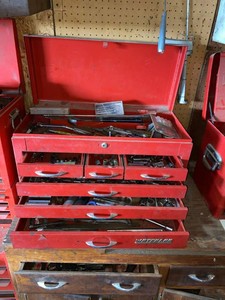 Group Waterloo Tool Box with Assorted Sockets & Hand Tools