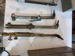 Vintage Oxy-Acetylene Cutting Torch Group Oxweld & Unmarked