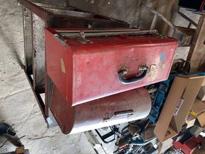 Group Craftsman Tool Chest & Metal Tool Box With Misc Hand Tools