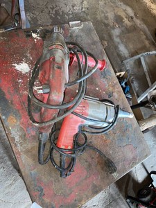 Milwaukee Corded Heavy Duty Drill and Screwgun Tool Lot Vintage