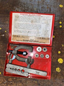 Snap-on TF-5 Double Flaring Tool Kit 316 to 12 Tubing USA