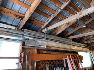 Group Galvanized Steel Studs & Track Assorted Lengths to Approx 10 Ft