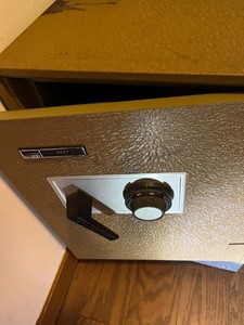 Vintage Montgomery Ward 9031 Combination Home Safe With Inner Lockbox