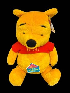 LL - Vintage Talking Pooh Bear Plush - Disney 2000 Welcomes My Talkin Pooh