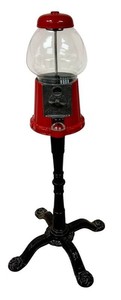 LL - Vintage Gumball Machine - Carousel Industries 1986 NO. 86-A