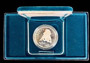 LL - Proof Commemorative Coin - 1995 Civil War Battlefield $1