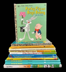LLS - Vintage Childrens Book Collection - Walt Disney & Classic Picture Books (Lot of 14)