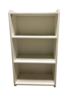 LLS - Bookshelf - White 3-Tier Display Shelf